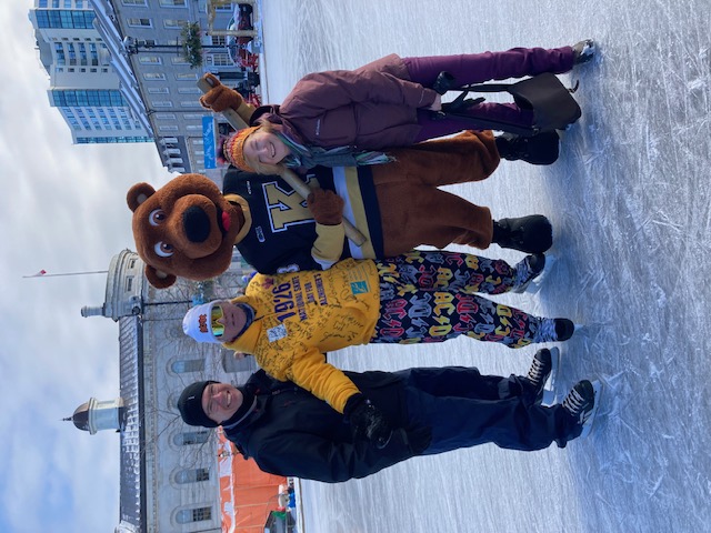 Community skating event in Kingston